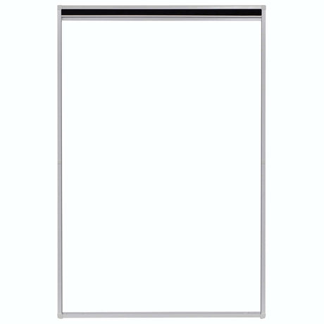 Vidaxx Plissee-Fenstergitter 80x120 cm Aluminium