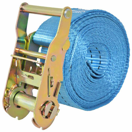 Vidaxl Spanngurte 2 Tonnen 6mx38mm blau 4 Stk