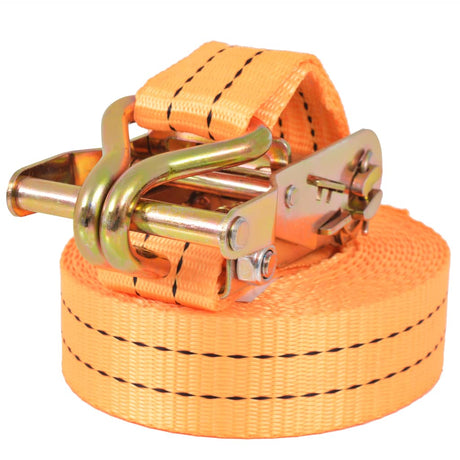 Vidaxl Spanngurte 1 Tonne 6mx38mm orange 4 Stk