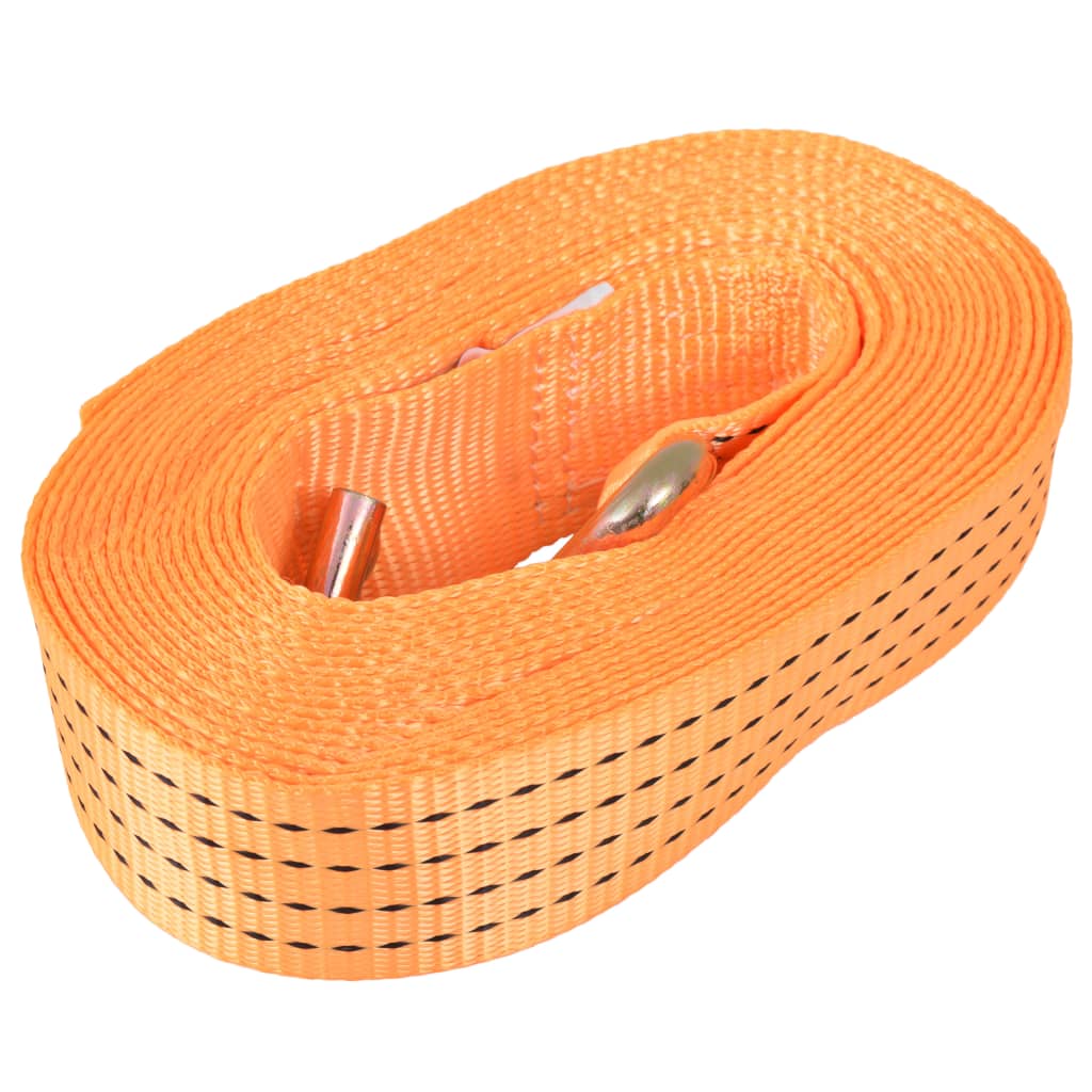 Vidaxl Spanngurte 2 Tonnen 8mx50mm orange 10 Stk