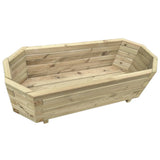 VIDAXL -Pflanzer erhoben 100 x 40 x 31 cm imprägniertes Kiefernholz