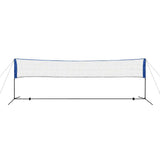 Vidaxl Badminton Net mit Shuttles 500x155 cm