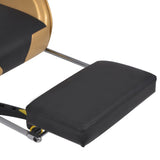 Vidaxl gaming stoel goud 70 x 71 x 136 cm kunstleer