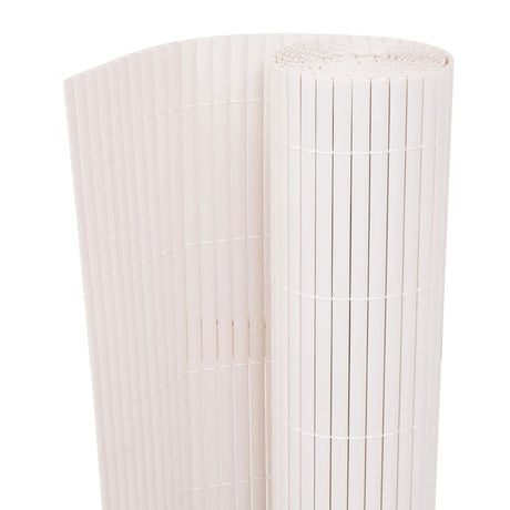 Vidaxl tuinhek wit 150 x 500 cm pvc