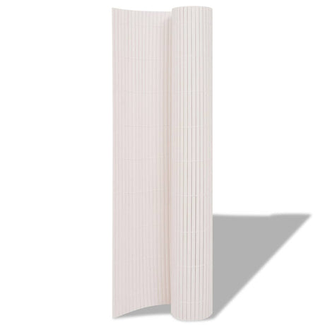 Vidaxl tuinhek wit 150 x 500 cm pvc