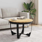 Vidaxl salontafel 60x40 cm massief ruw mangohout