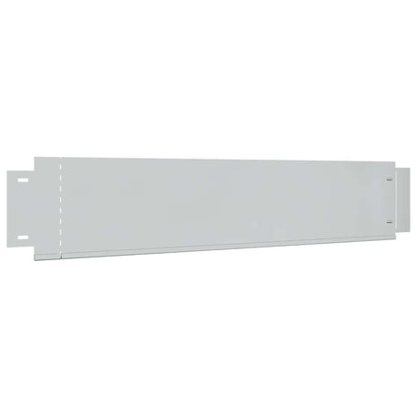 VIDAXL -Grasgrenzen 100x19 cm verzinkter Stahl 5 STs 5 STs