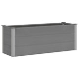 VIDAXL -Pflanzer erhöht 150x50x54 cm HKC Grau