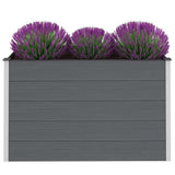 VIDAXL -Pflanzer erhöht 150 x 50 x 91 cm HKC Grau