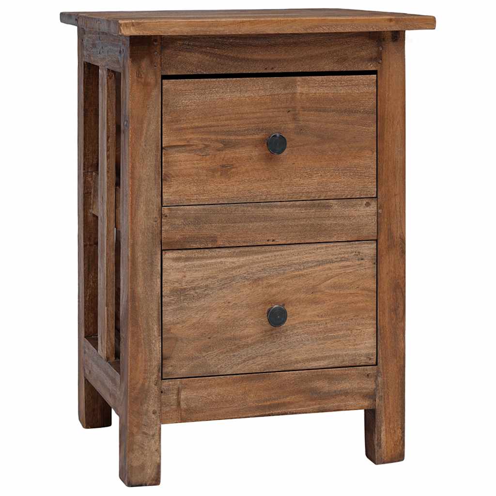Vidaxl nachtkastje 40x30x51 cm massief mahoniehout
