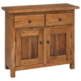 Vidaxl dressoir 75x30x65 cm massief mahoniehout