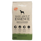 Vidaxl Premium Hundefutter trocken Maxi Erwachsene Essence Rindhuhn 15 kg