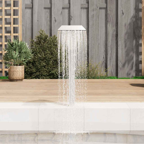 Vidaxl Swimming Pool Fountain 50x30x90 cm Stainless steel silver colored