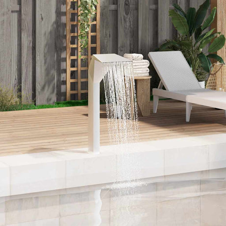 Vidaxl Swimming Pool Fountain 50x30x90 cm Stainless steel silver colored