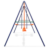 Vidaxl -Schaukeln mit 4 Sitzen orange