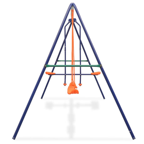 Vidaxl -Schaukeln mit 4 Sitzen orange