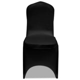 Vidaxl -Sitzabdeckungen dehnen schwarze 100 PCs