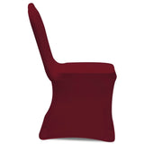 Vidaxl -Sitzabdeckungen Stretch Bordeaux Red 100 STs