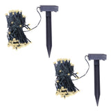 Vidaxl Lightslingers Solar LED warme weiße 2 PCs