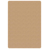 Vidaxl Teppich mit Latex unten 160x230 cm Jute natürlich