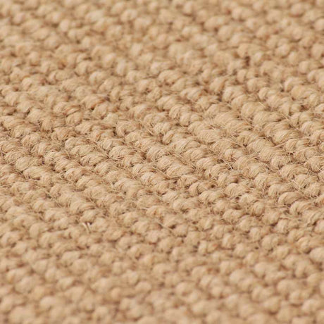Vidaxl Teppich mit Latex unten 160x230 cm Jute natürlich