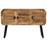Vidaxl dressoir 120x30x76 cm massief mangohout