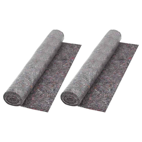 Vidaxl-Malerei Vlie Anti-Schlupf 50 m 180 g m² Grau 2 STs