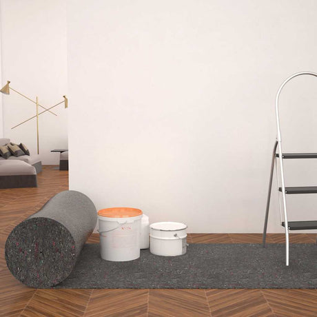 Vidaxl-Malerei Vlie Anti-Schlupf 50 m 180 g m² Grau 2 STs