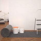 Vidaxl-Malerei Vlie Anti-Schlupf 50 m 180 g m² Grau 2 STs