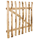 Vidaxl -Port nur 100x90 cm Haselholz Holz