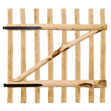 Vidaxl -Port nur 100x100 cm Haselholz Holz