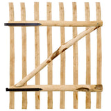 Vidaxl -Port nur 100x120 cm Haselholz Holz