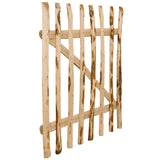 Vidaxl -Port nur 100x120 cm Haselholz Holz