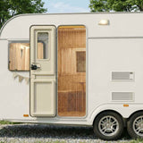 Vidaxx Fliegenvorhang 56x185 cm Bambus
