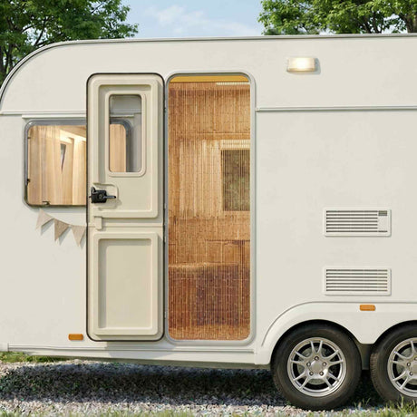 Vidaxx Fliegenvorhang 56x185 cm Bambus