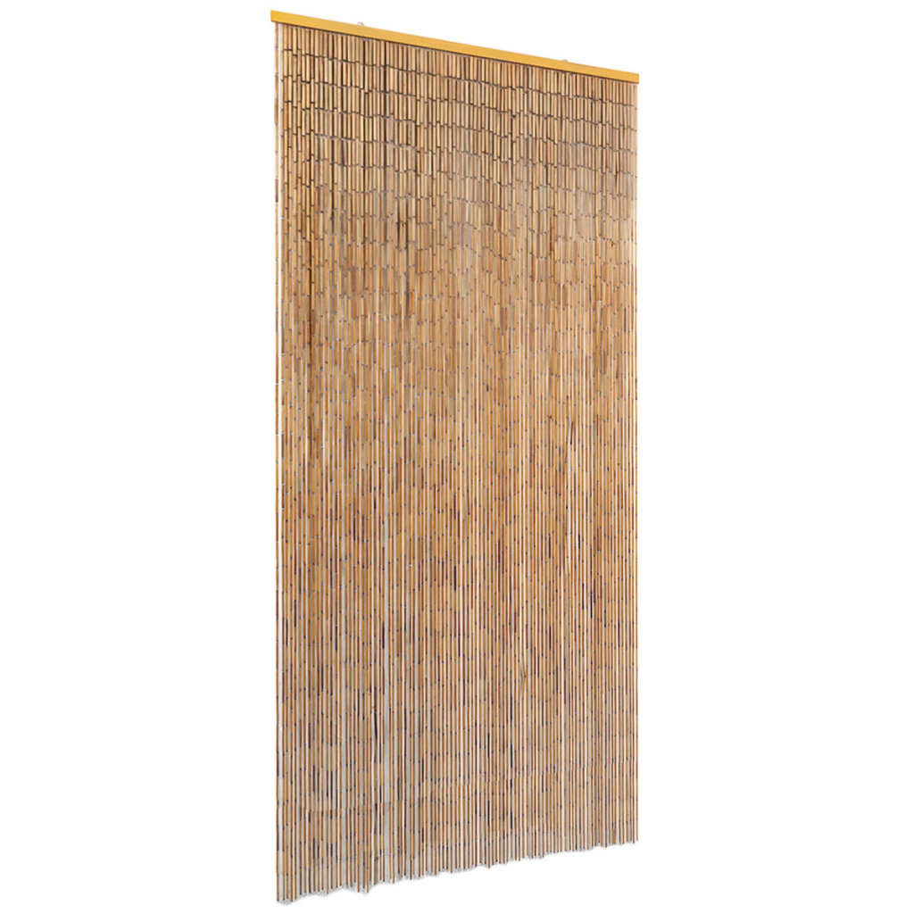 Vidaxx Fliegenvorhang 90x220 cm Bambus