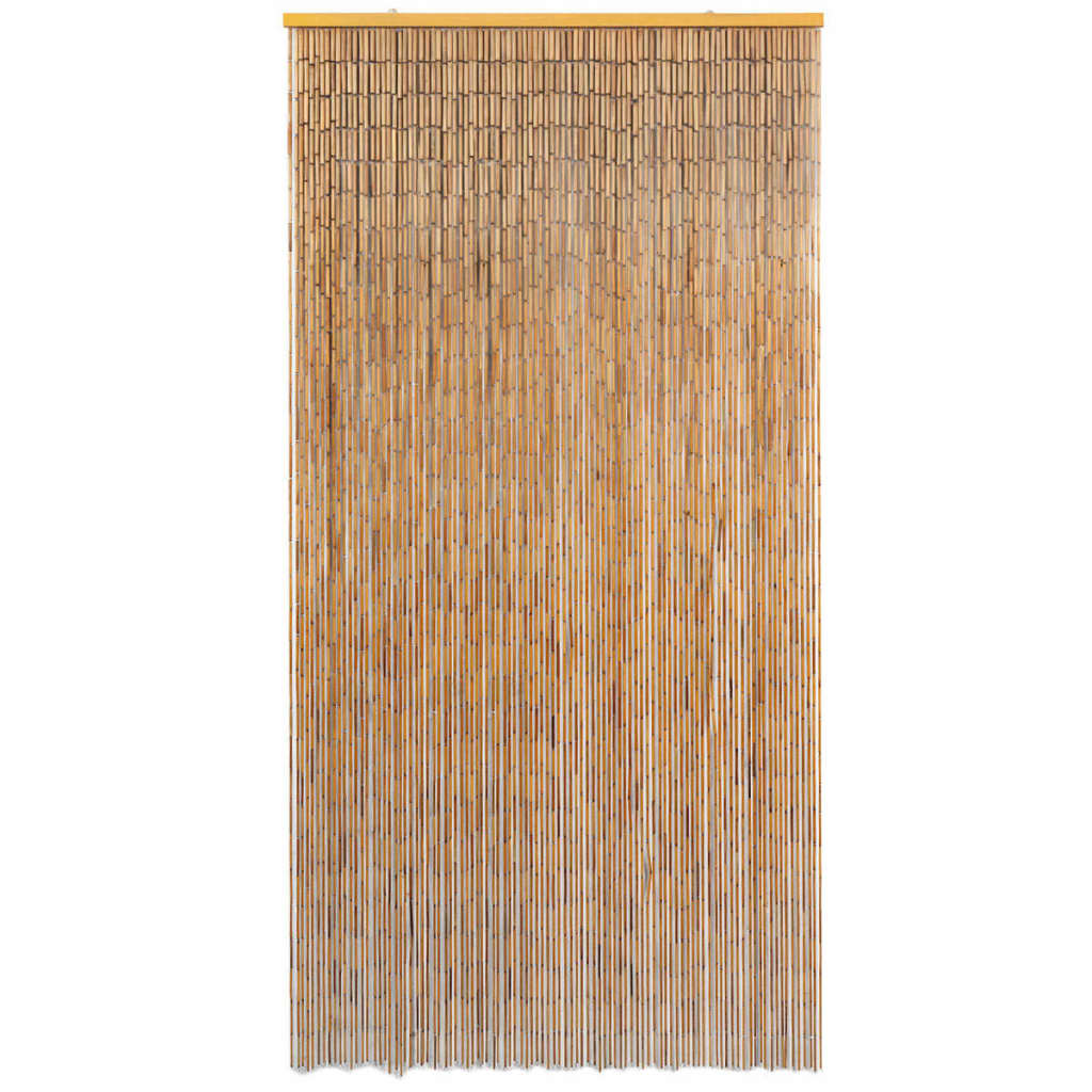 Vidaxx Fliegenvorhang 100x200 cm Bambus