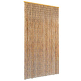 Vidaxx Fliegenvorhang 100x220 cm Bambus