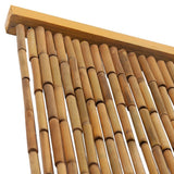 Vidaxx Fliegenvorhang 100x220 cm Bambus