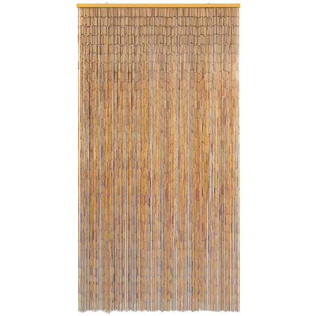 Vidaxx Fliegenvorhang 120x220 cm Bambus