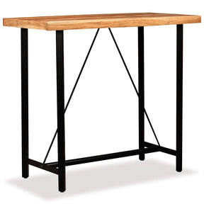 Vidaxl bartafel 120x60x107 cm massief acaciahout