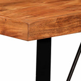Vidaxl bartafel 120x60x107 cm massief acaciahout