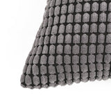 Vidaxl Dekorative Kissenset 45x45 cm Velor Grau 2-Stück