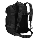 Vidaxl Rucksack Armee Stil 50 l Schwarz