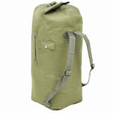 Vidaxl Sports Bag Armee Style 85 l Olive Green