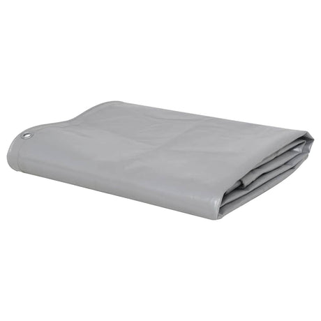 Vidaxl -Gerät Segel 650 g m² 4x6 m Grau