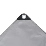 Vidaxl -Gerät Segel 650 g m² 4x6 m Grau