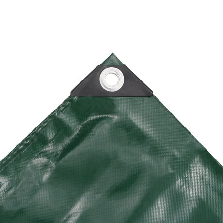Vidaxl -Gerät Segel 650 g m² 4x4 m grün