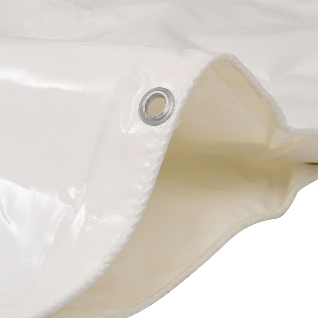 Vidaxl -Gerät 650 g m² 3x5 m Weiß