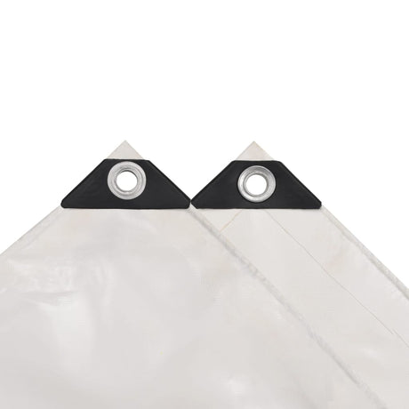 VIDAXL -Gerät 650 g m² 4x7 m Weiß